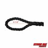 Extreme Max Extreme Max 3006.2809 BoatTector Twisted Nylon Fender Line Value 2-Pack - 3/8" x 6', Black 3006.2809